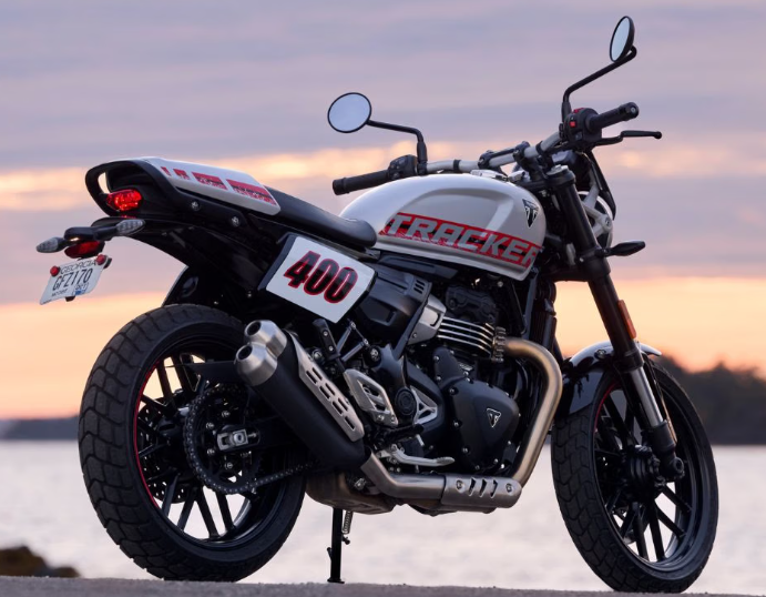 Triumph Tracker 400 Rear View